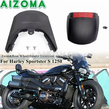 1 комплект удължителен кабел Крило Мотоциклет калник на задно колело Предни и Задни Отпусната Удължител splash щит За Harley Sportster S 1250 2021 2022