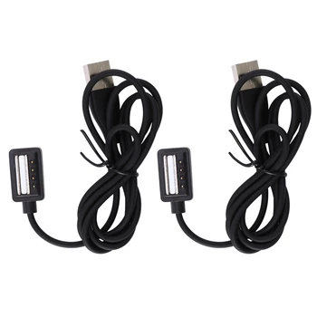 2X Магнитен USB-кабел за зареждане на Suunto 9/Spartan Ultra/Spartan Ultra HR/Spartan Sport (3,3 фута/100 см)