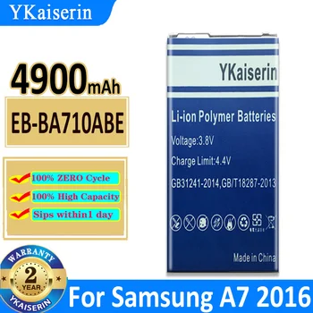 4900 mah YKaiserin EB-BA710ABE Взаимозаменяеми Батерия За Samsung GALAXY A7 2016 Edition A710 SM A710F A7100 A7109 EB BA710ABE