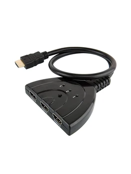 4K * 2K HDMI-съвместим преминете 1.4 с 3 порта 4K Превключвател за DVD и HDTV