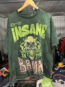 Cypress Hill Insane in the Brain Риза Вратовръзка Боядисват с Графичен принтом Унисекс KH0294