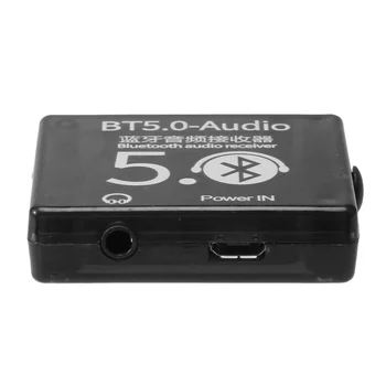 Аудиоприемник BT5.0 MP3 Bluetooth декодер, без да загуби автомобилен говорител Такса аудиоусилителя с калъф