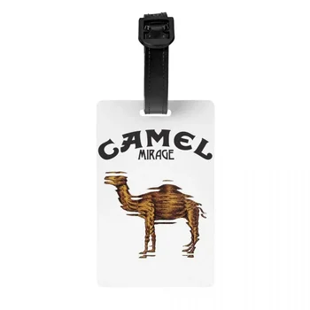 Багажная етикет Cool Mirage Camel за любителите на куфари с гърбица, Идентификация на етикета за защита от неоторизиран достъп