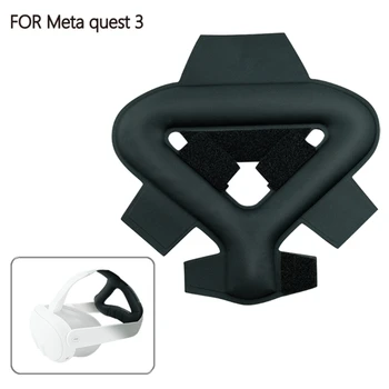 Ергономична тампон за каишка за слушалки за слушалките META Quest 3 Намалява налягането върху главата, аксесоари засили подкрепата