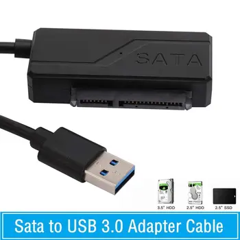 Конвертор адаптер SATA към USB 3.0 кабел, кабел-адаптер SATA към USB 3.0 кабел, кабел-адаптер SATA към USB Кабел-адаптер SATA към USB Кабел-адаптер за твърд диск