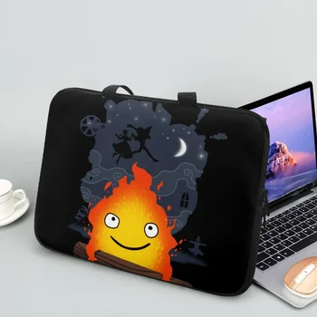 Малко Огнено Човече, чанта, калъф за компютъра, мультяшные преносими чанти и калъфи за таблети, Качествени чанти за лаптоп, Универсални чанти за пътуване, Bolso Mujer