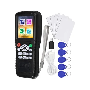 Мултичестотно програмист смарт карти RFID, восъчни RFID-четец, NFC-четец, декодер за кодирани карти