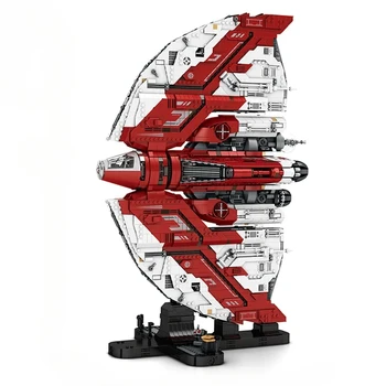 Нов 5749 бр. MOC Космически Кораб Строителни Блокове Модел UCS-Style T6-Shuttle Тухли Строителен комплект за Възрастни Коледни Играчки Подаръци
