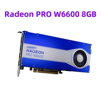 Оригинална видеокарта Radeon PRO W6600 8 GB дизайн, рисуване и оказване на професионална графична карта