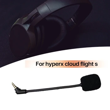 Потопете се в играта с подвижен микрофон с 3.5 мм, съвместими с микрофон за слушалки Cloud Flight S 15 см / 5,91 инча 95AF