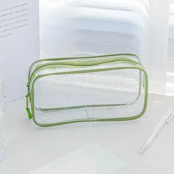 Практически чанта за канцеларски материали на Визуалния дизайн с цип Износоустойчива калъф за моливи Широко приложение