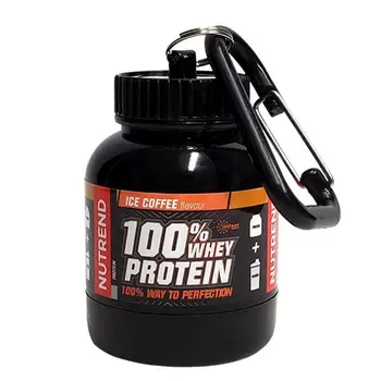 Преносим контейнер за добавки от протеинового прах обем 100/200 ml, Лека Запечатани бутилка за съхранение