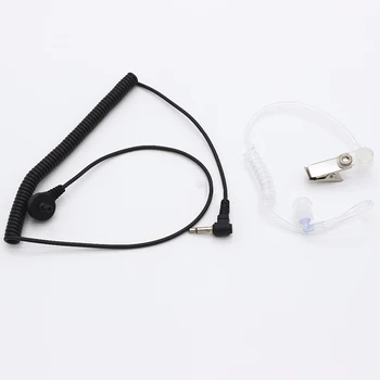 Прием слушалка 3-5 мм Еластична, Гъвкава външна слушалка Портативен Професионален носене Преносим аксесоар за микрофон