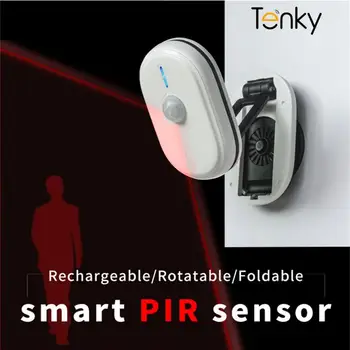 Сензор за Откриване на движение Tenky PIR Smart Life, Sasha ZigBee 3.0 App Control Smart Link Blub Switch Подкрепа Алекса Google Home