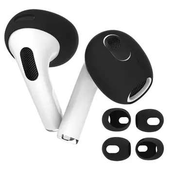 Силиконови слушалки Калъф За слушалки AirPods 3 Меки Тънки Уши За слушалки устойчива на плъзгане на Кутията за слушалки Apple AirPods 3